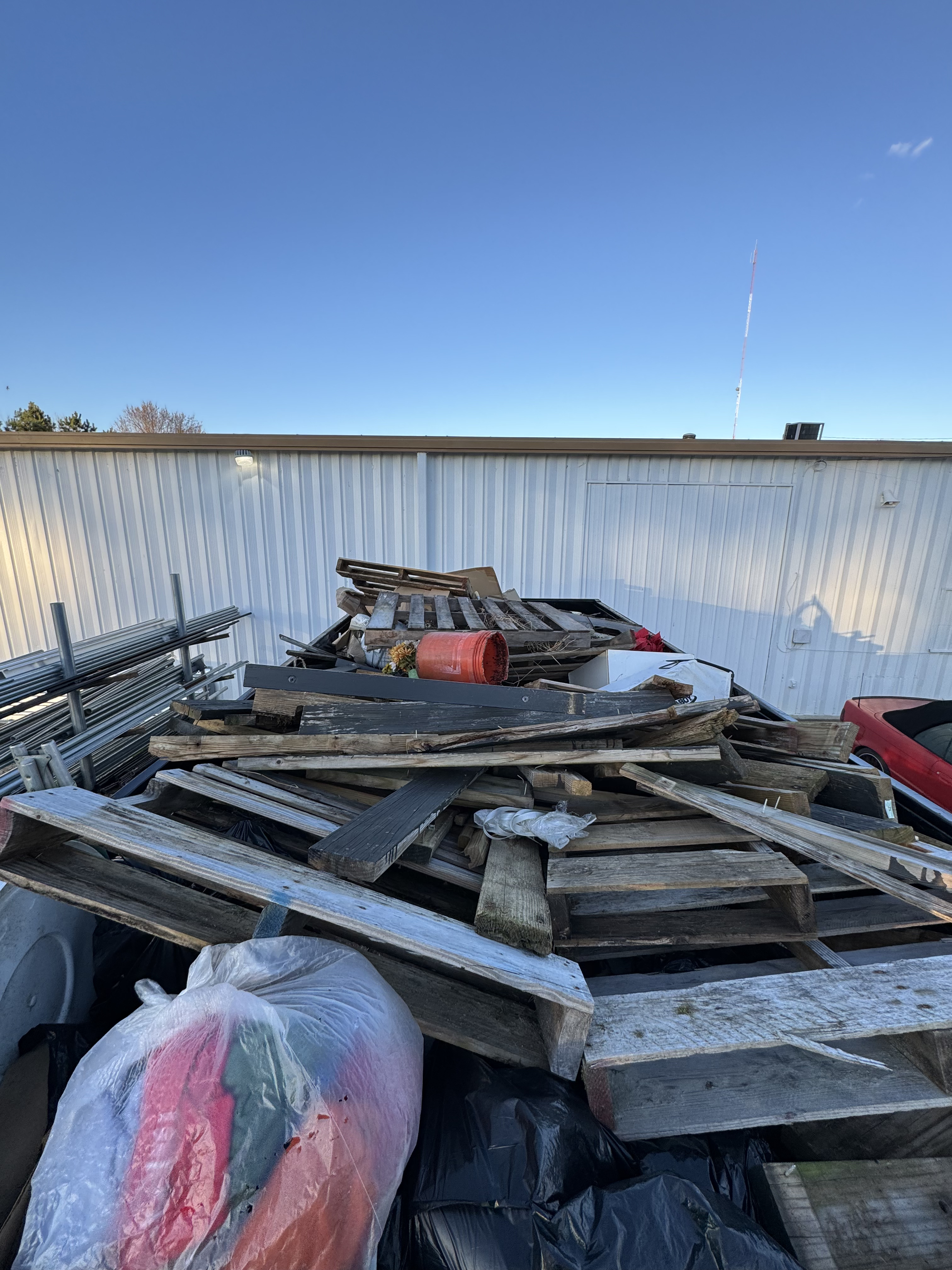 Construction debris and renovation waste