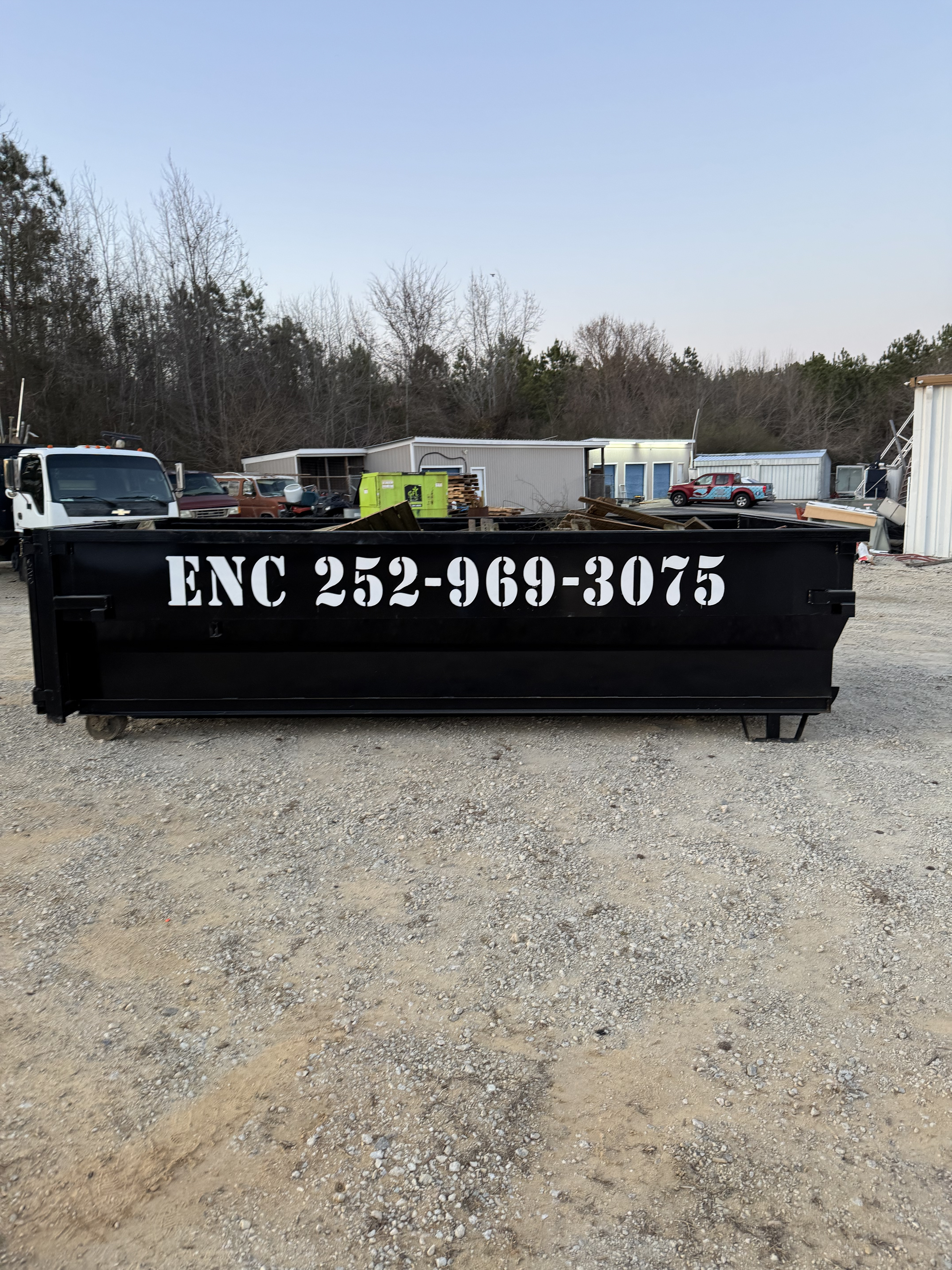 ENC Dumpster at commercial location